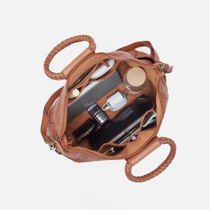 Sheila Large Satchel - Harvest Wheat
