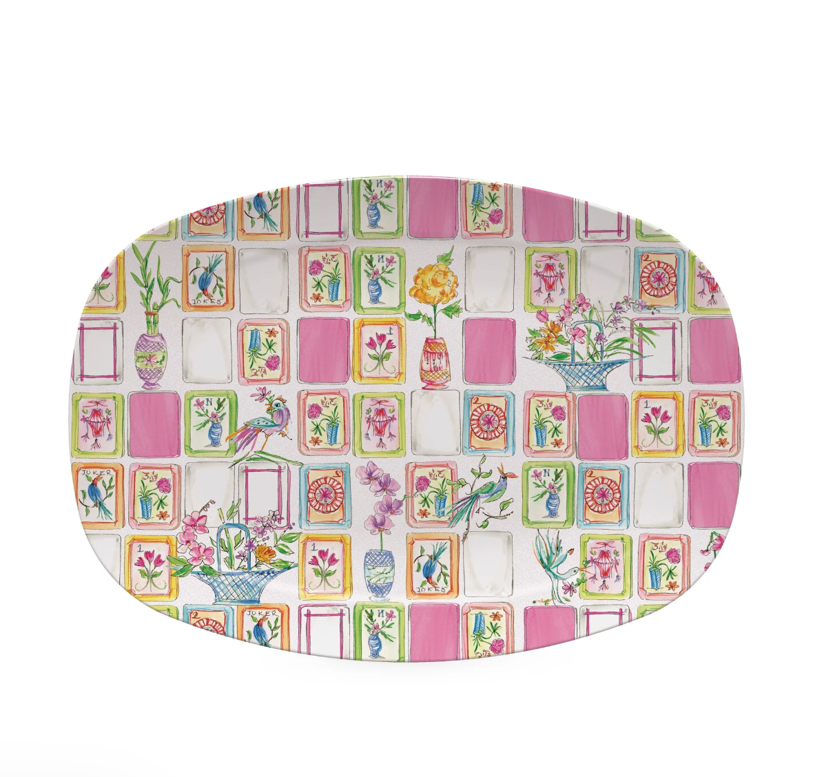 Mahjong Tile Platter