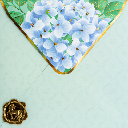 Chinoiserie Bouquet Pop-Up Blank Card NEW