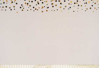 Dotted Confetti Congratulations Card NEW