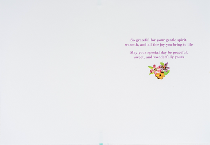 Flowering Teacup Birthday Card NEW