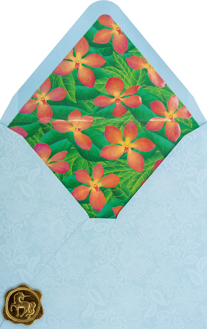 Floral In Vase Pop-Up Birthday Card NEW