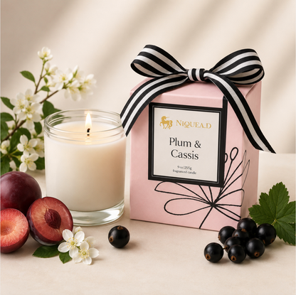 Plum and Cassis Serenity Candle