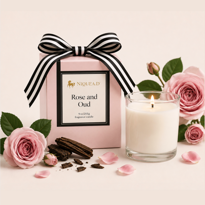 Rose and Oud Serenity Candle