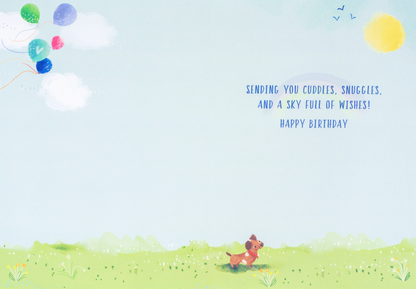 Pets Paradise Birthday Card NEW