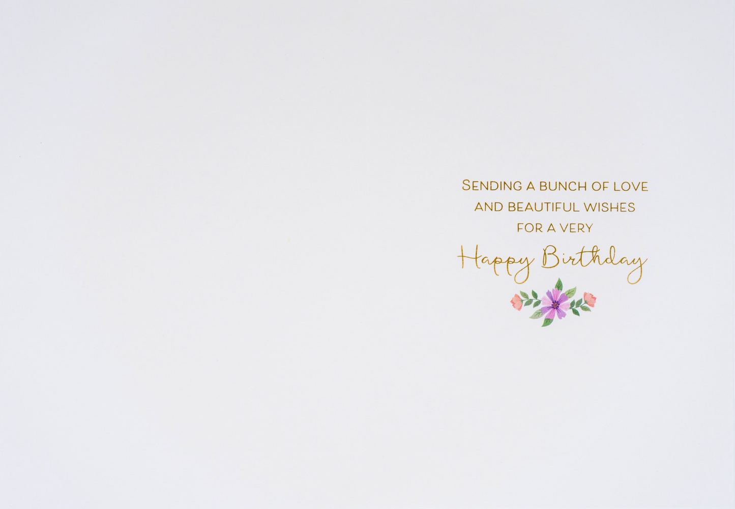 Floral Balloons Birthday Card NEW