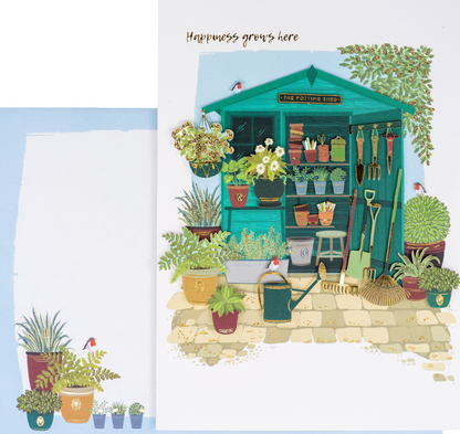 Potting Shed Birthday Cards NEW