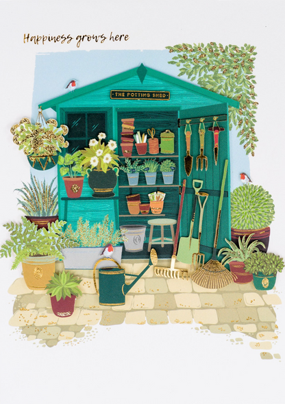Potting Shed Birthday Cards NEW