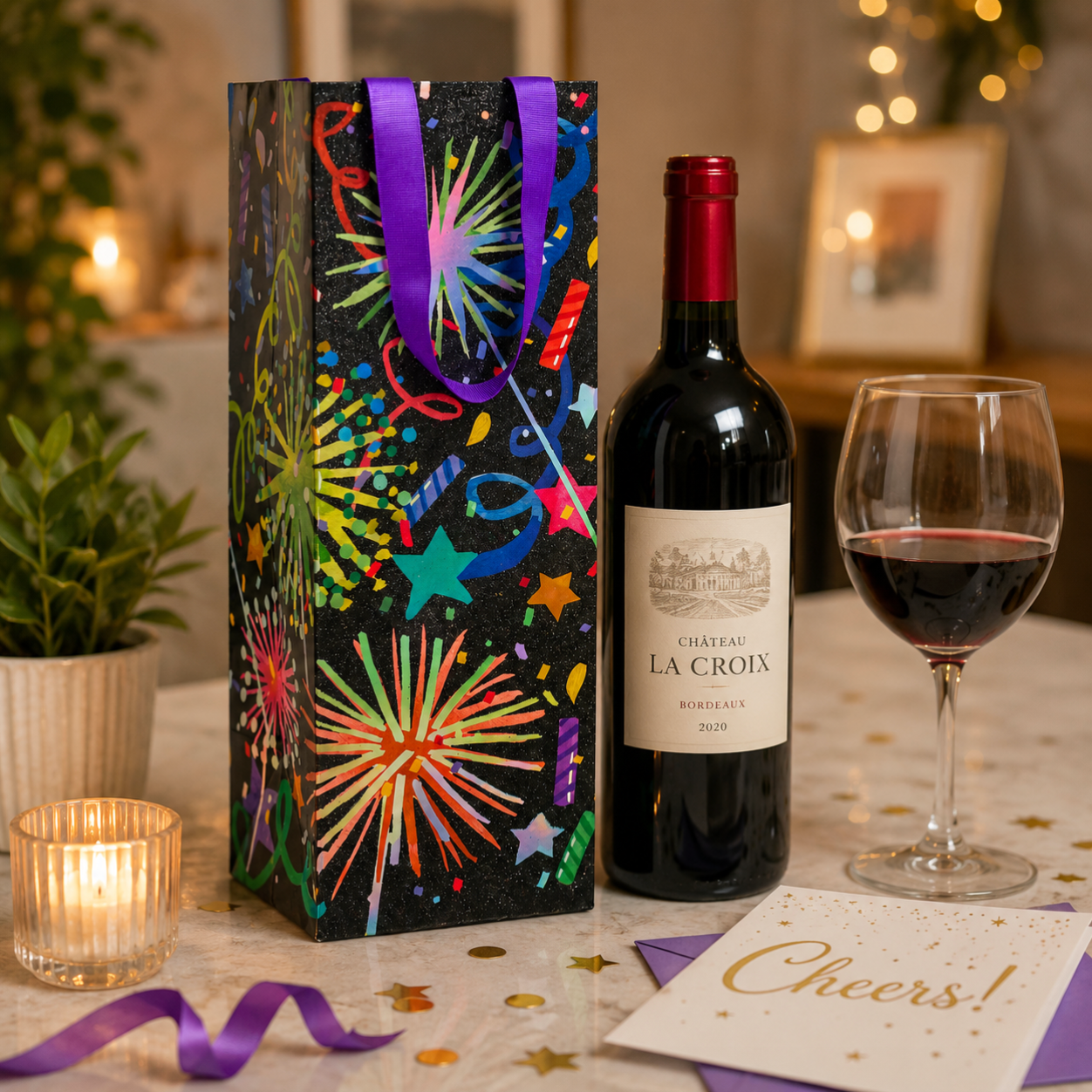 Celebration Bottle Gift Bag
