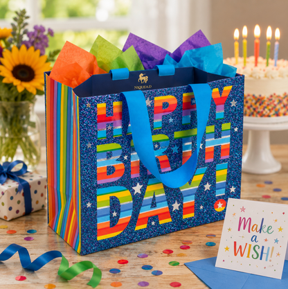 Happy Days Medium Horizontal Gift Bag
