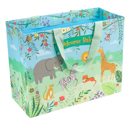 Jungle Baby Large Horizontal Gift Bag