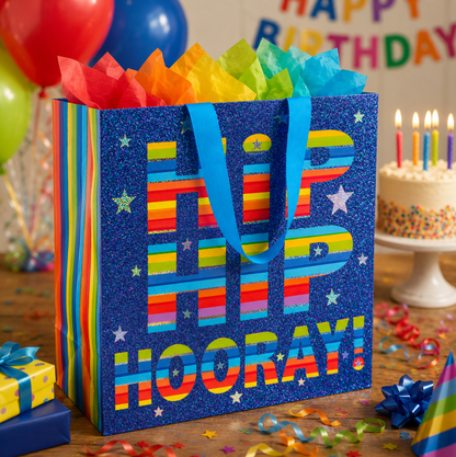 Happy Days Large Square Gift Bag