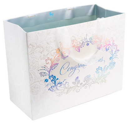 Elegant Bliss Large Horizontal Gift Bag