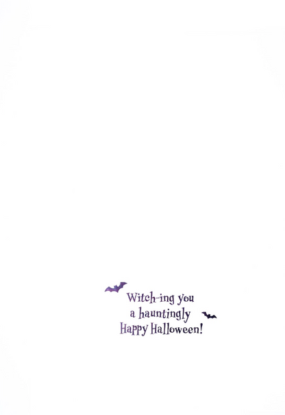 Quilled Spooky Halloween Card NEW