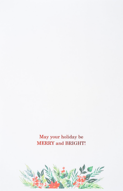 Quilled Merry Christmas Card NEW