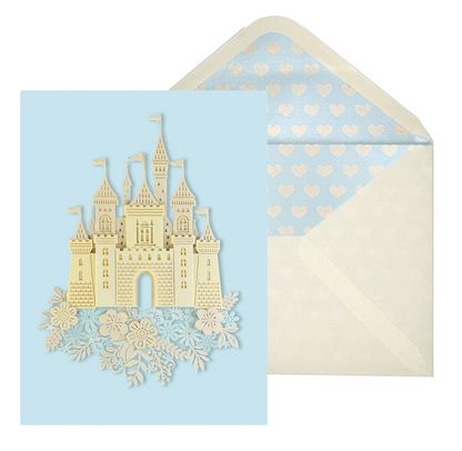 Storybook Castle Wedding Card
