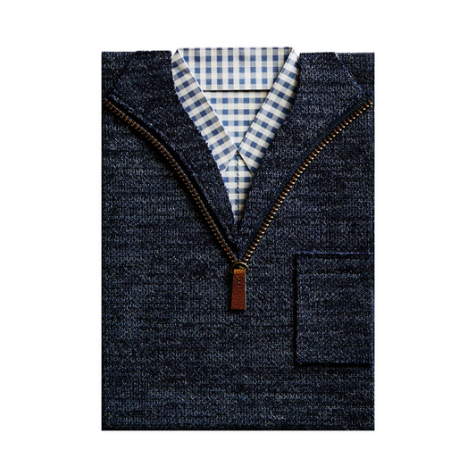 Checkered Shirt Birthday Card