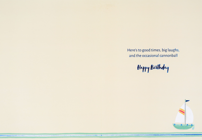 Surf's Up Birthday Card