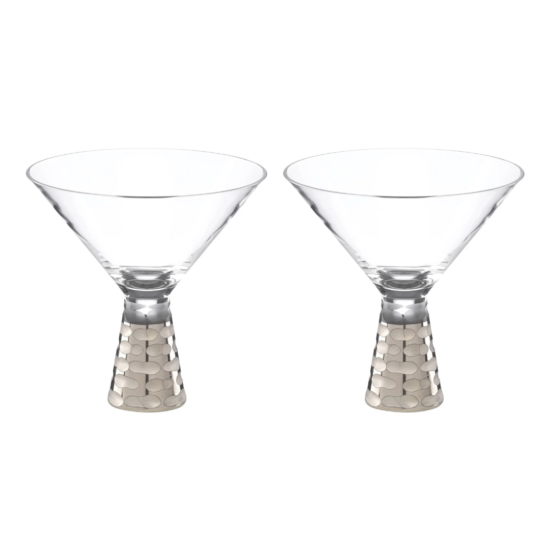 Truro Martini Set of 2 - Platinum