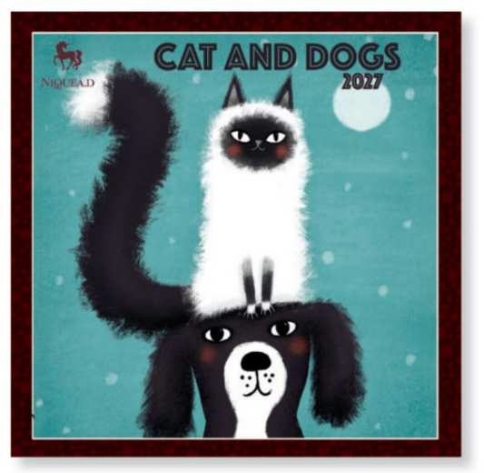 Cats & Dogs 2027 Wall Calendar
