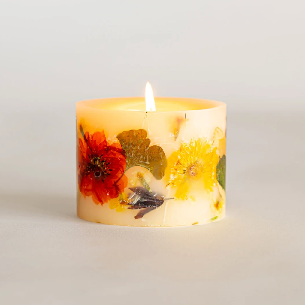 Harvest Pumpkin Petite Oval Botanical Candle