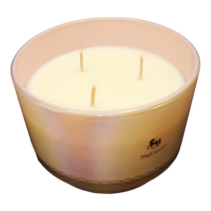Spring Garden Candle - 16oz Footed Dish