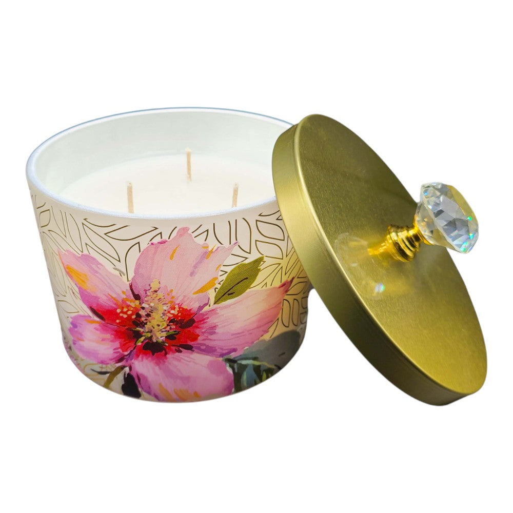 Summer Sun Candle - 15oz Flat Bottom Dish