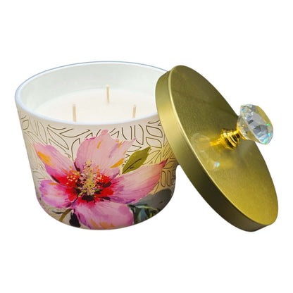 Summer Sun Candle - 15oz Flat Bottom Dish