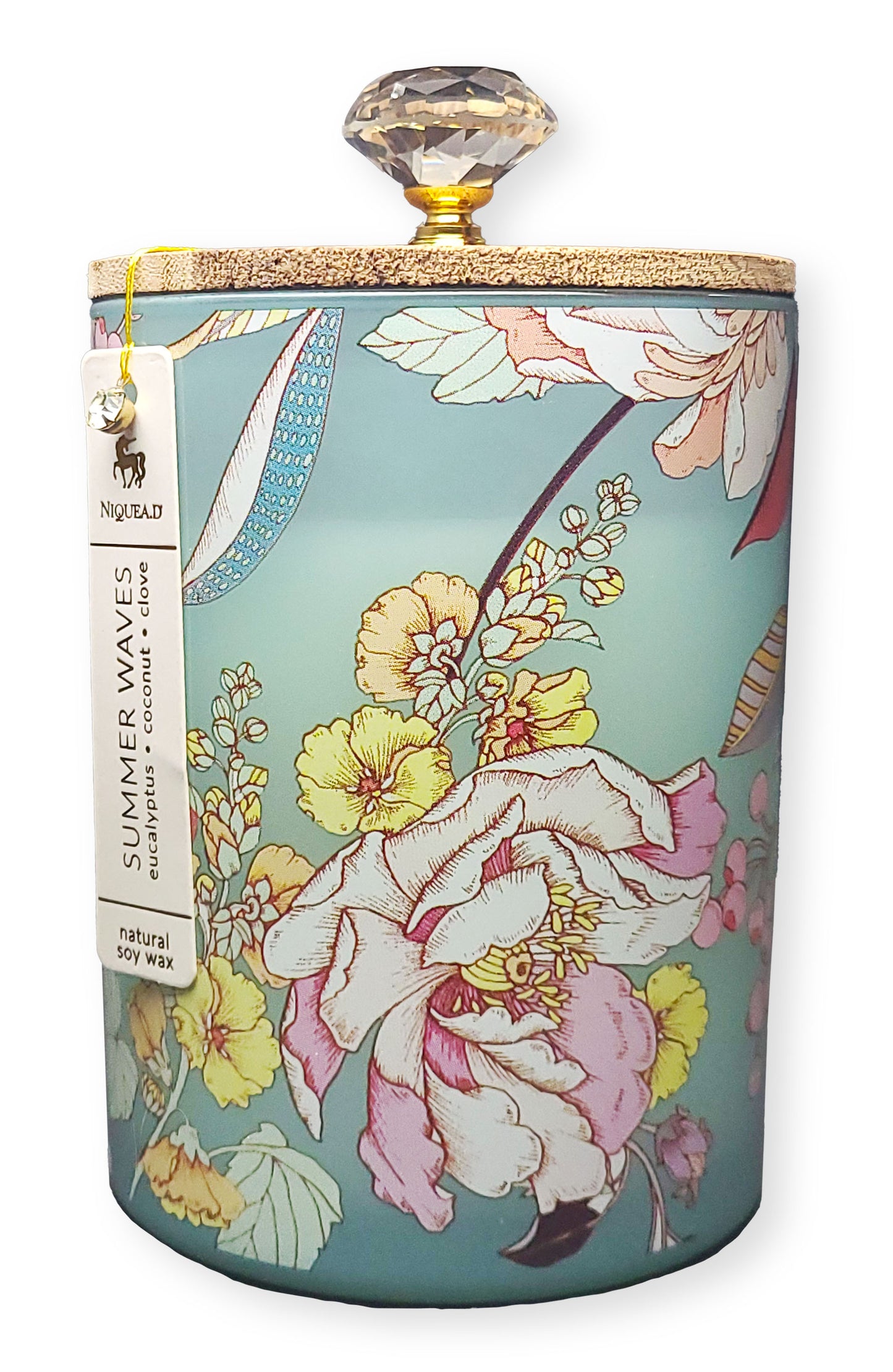 Summer Waves Candle - 16oz Flat Bottom Cylinder