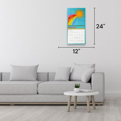 Sunshine Affirmations 2025 Wall Calendar