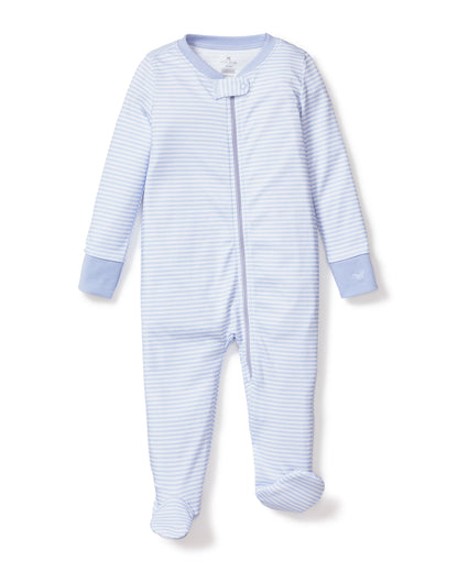 Baby's Pima Snug Fit in Blue Stripes