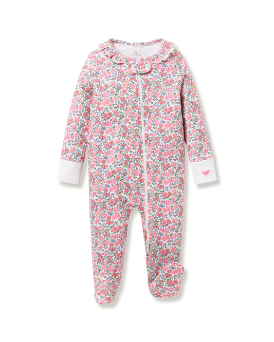 Baby's Snug Fit Romper in Fleurs de Rose