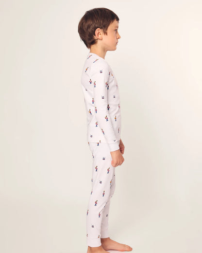 Kid's Pima Snug Fit Pajama Set in Toy Soldier