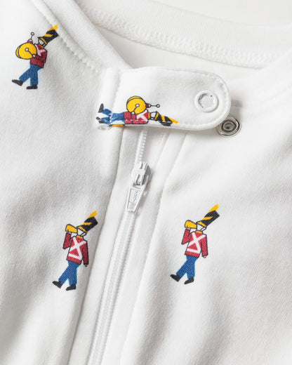 Baby's Pima Romper in Toy Soldier