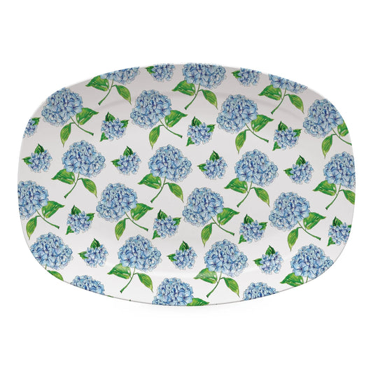 Scattered Hydrangea Platter