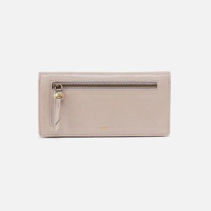 Hutton Large Wallet Stone Gloss