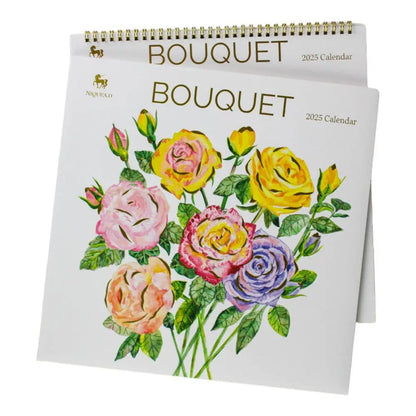 Bouquets Wall 2025 Wall Calendar
