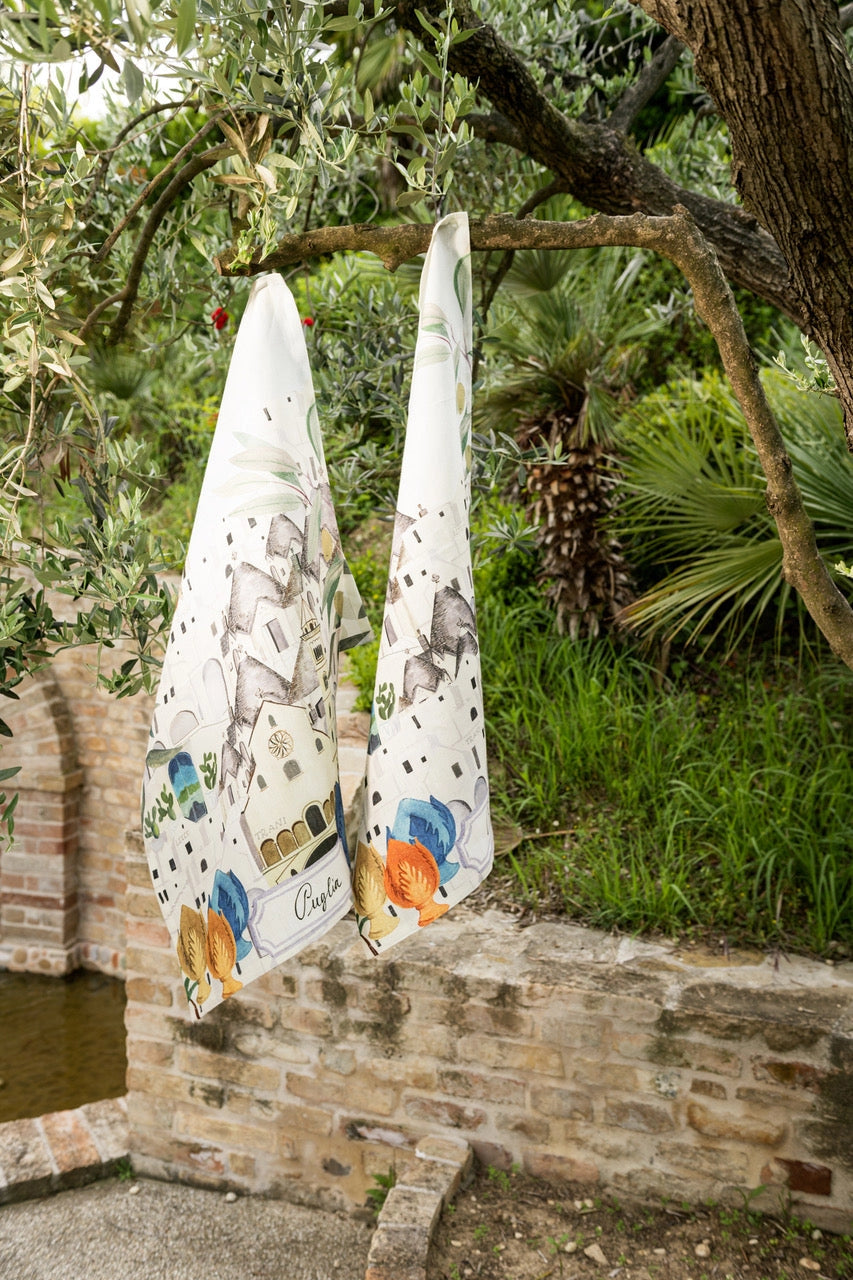 Tea Towel - Puglia