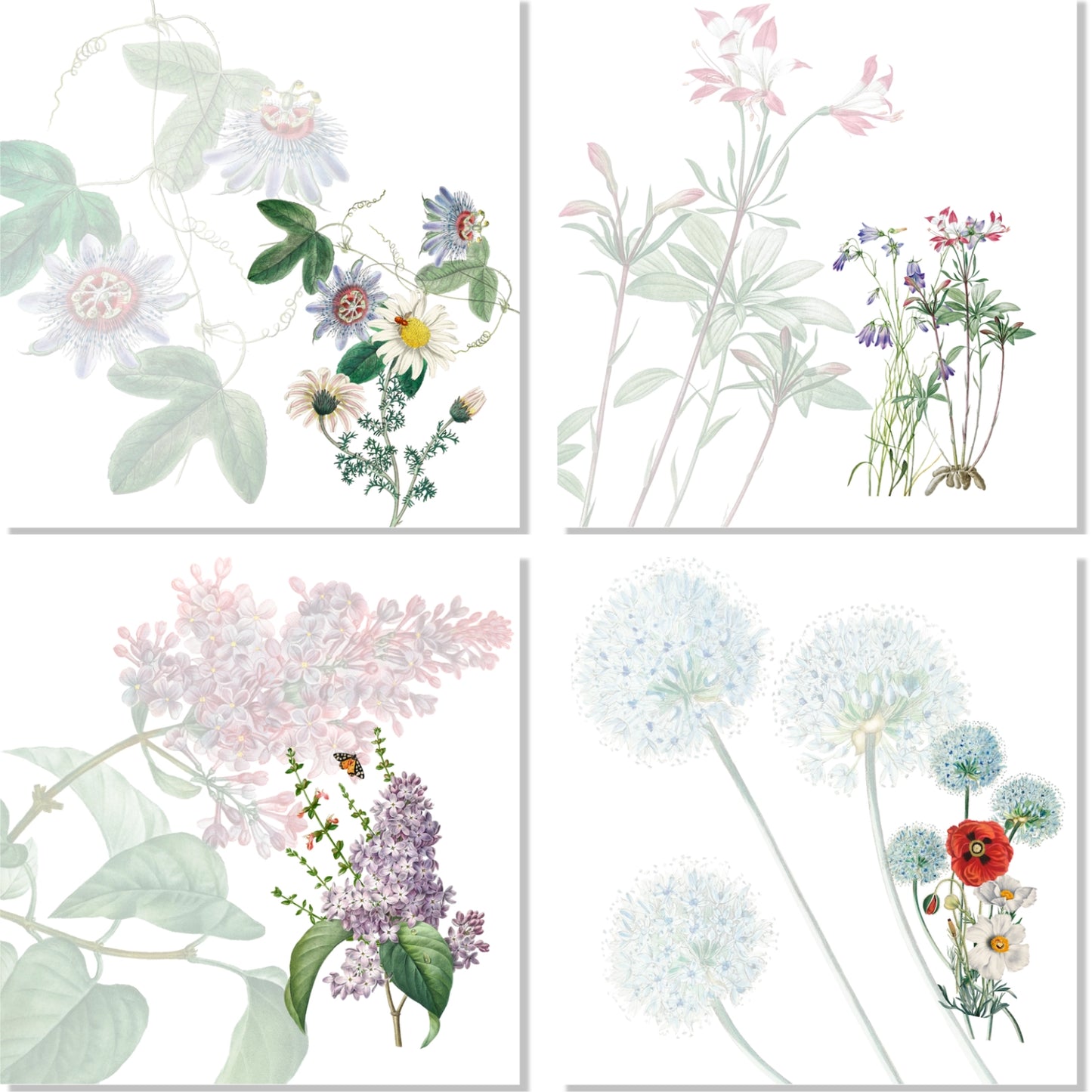 Napkins - Spring Set of 4