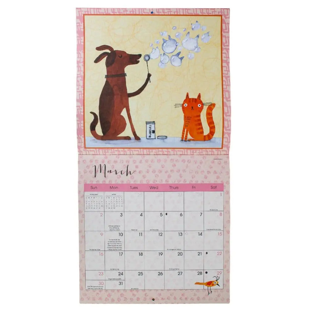 NIQUEA.D, Animals Great and Small 2025 Wall Calendar | eBay