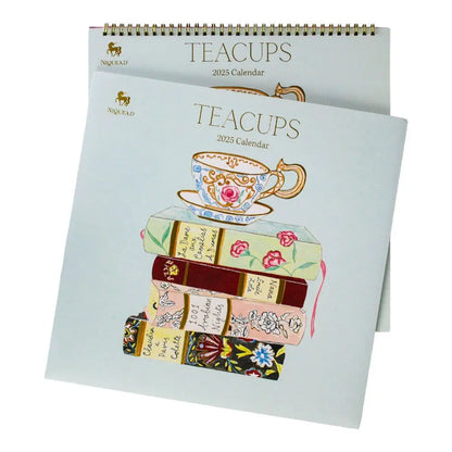 Teacups 2025 Wall Calendar