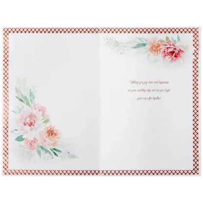 Peony Cake Collector's Edition Wedding Card
