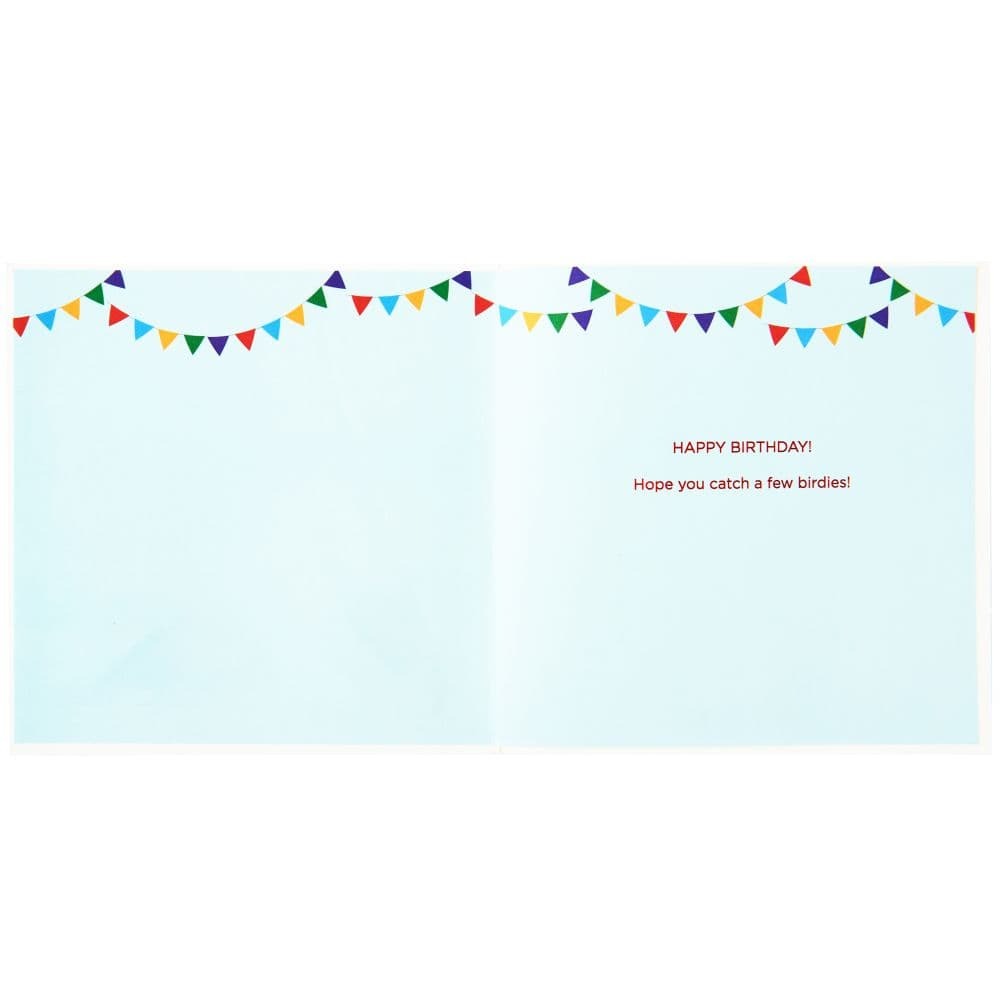 Cats In Golf Cart Birthday Card
