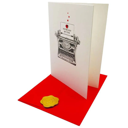 Just My Type Valentine's Day Card