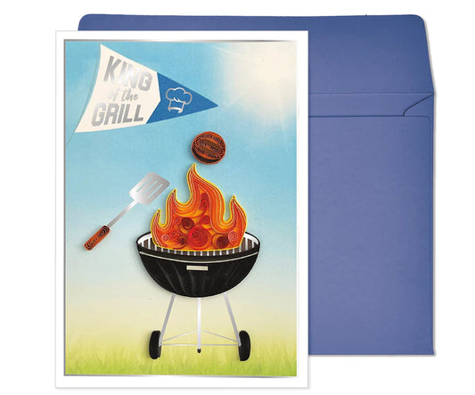 Handmade Bbq Items Father's Day Card