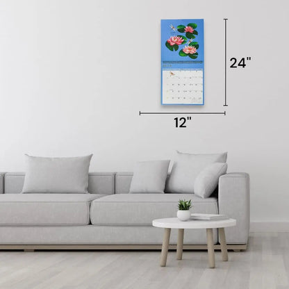 Birth Flowers 2025 Wall Calendar