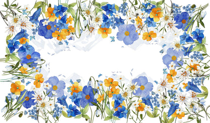 Premium Linen Tablecloth - Alpi Flora