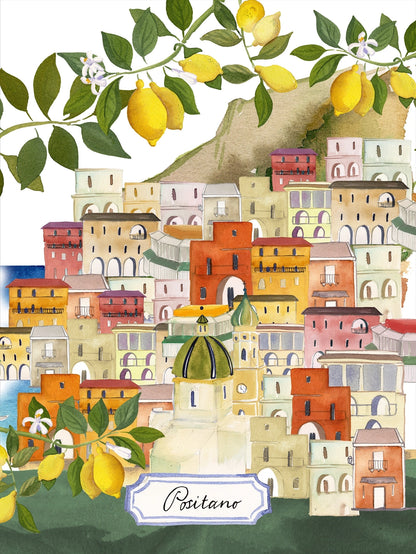 Tea Towel - Positano