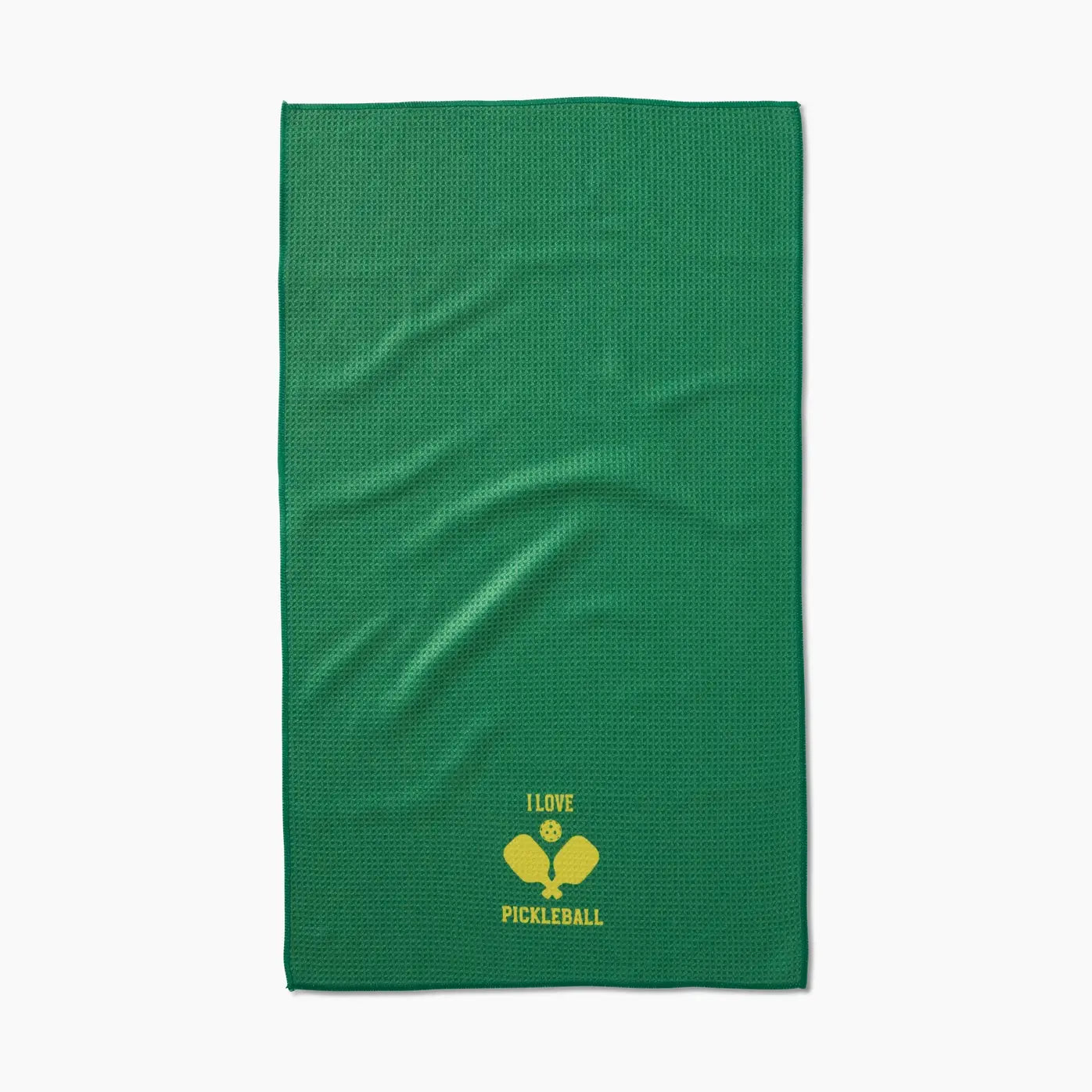Geometry I Love Pickleball Tea Towel