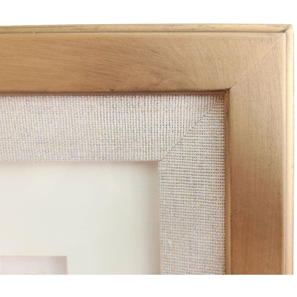 Quilled Lady in Gold Klimt Framed Card